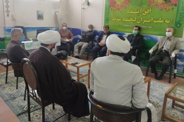 جلسه ستاد مردمی مبارزه با کرونا در شهرستان لاهیجان