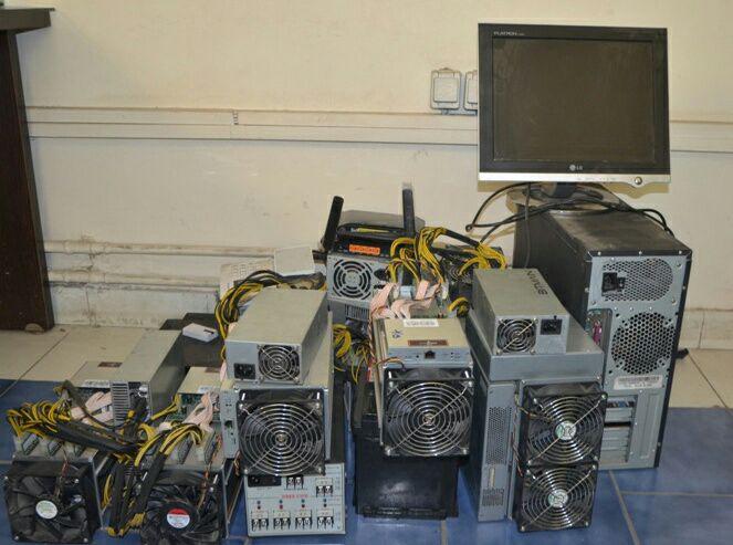 کشف دستگاه های استخراج ارز دیجیتال در لاهیجان