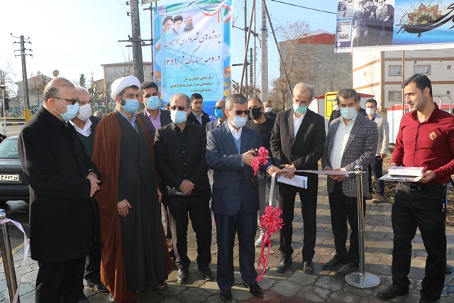 پروژه های عمرانی شهرداری لاهیجان در دهه مبارک فجر افتتاح شد