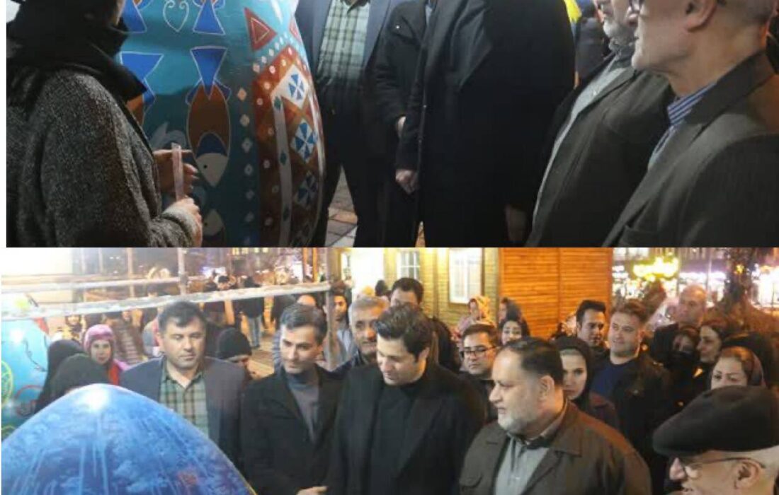 اختتامیه دومین جشنواره تخم مرغ های رنگی شهرداری لاهیجان برگزار شد