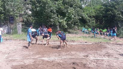 برگزاری رقابت‌های کبدی ساحلی گیلان در فومن