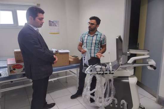 تخصیص یک دستگاه سونوگرافی پیشرفته به بیمارستان شهید نورانی