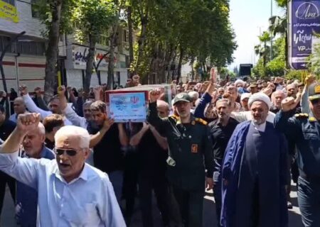 تشییع پیکر نوجوان ۱۷ ساله گیلانی در آستانه اشرفیه