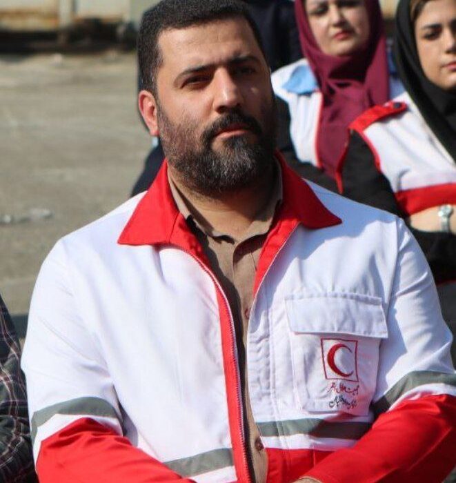 رونمایی از خودروهای امدادی و دیوارنگاره جمعیت هلالاحمر شهرستان لاهیجان