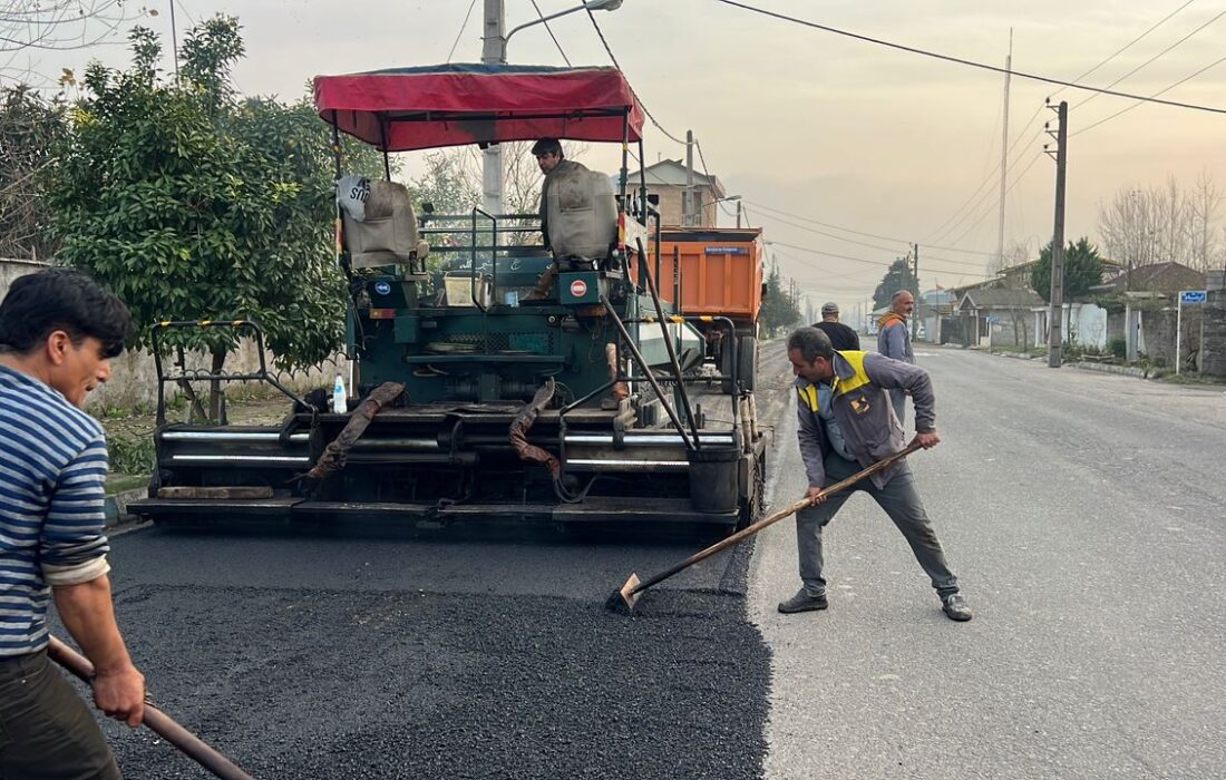 آغاز عملیات عمرانی در خشکبیجار