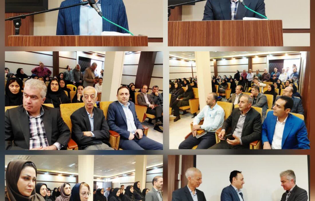 معارفه سرپرست شبکه بهداشت و درمان لاهیجان