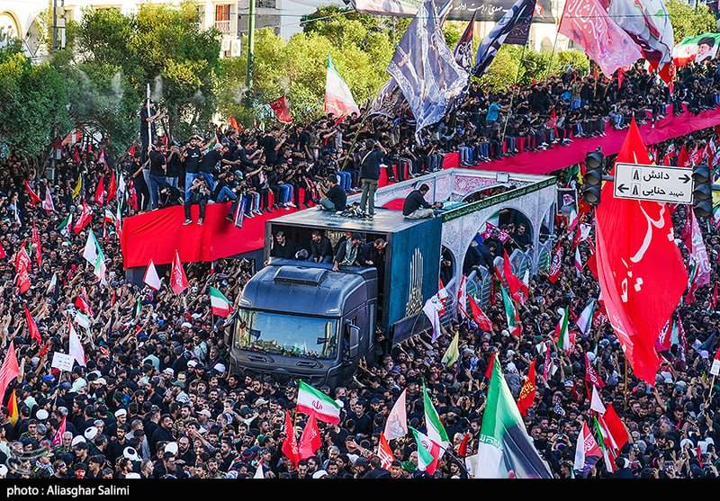 مراسم تشییع پیکر مطهر آقای شهید ایران – مشهد