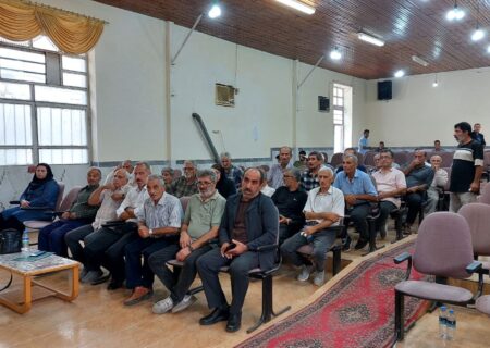 انتخابات هیئت‌مدیره مرزنشینان در بندر کیاشهر برگزار شد